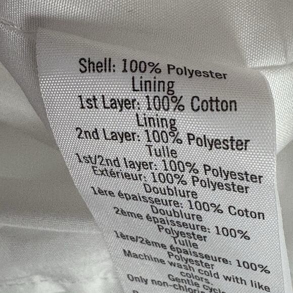 Janie and Jack Special Occasions Girls Size 4 Dress Floral White - Picture 6 of 7